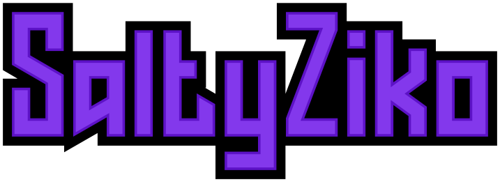 SaltyZiko text logo